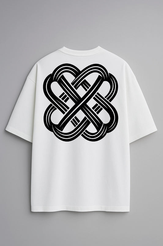 T-shirt Unisex Oversize Premium 1962 – White Edition (280 gsm)